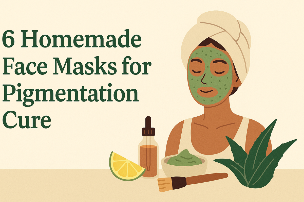 6 Homemade Face Masks for Pigmentation Cure