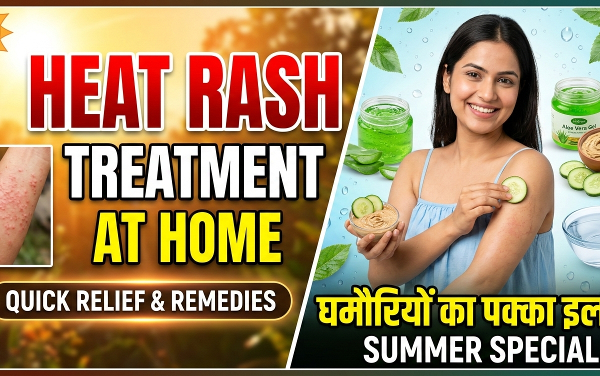 heat rash treatment at home