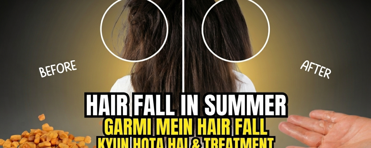 hair fall in summer